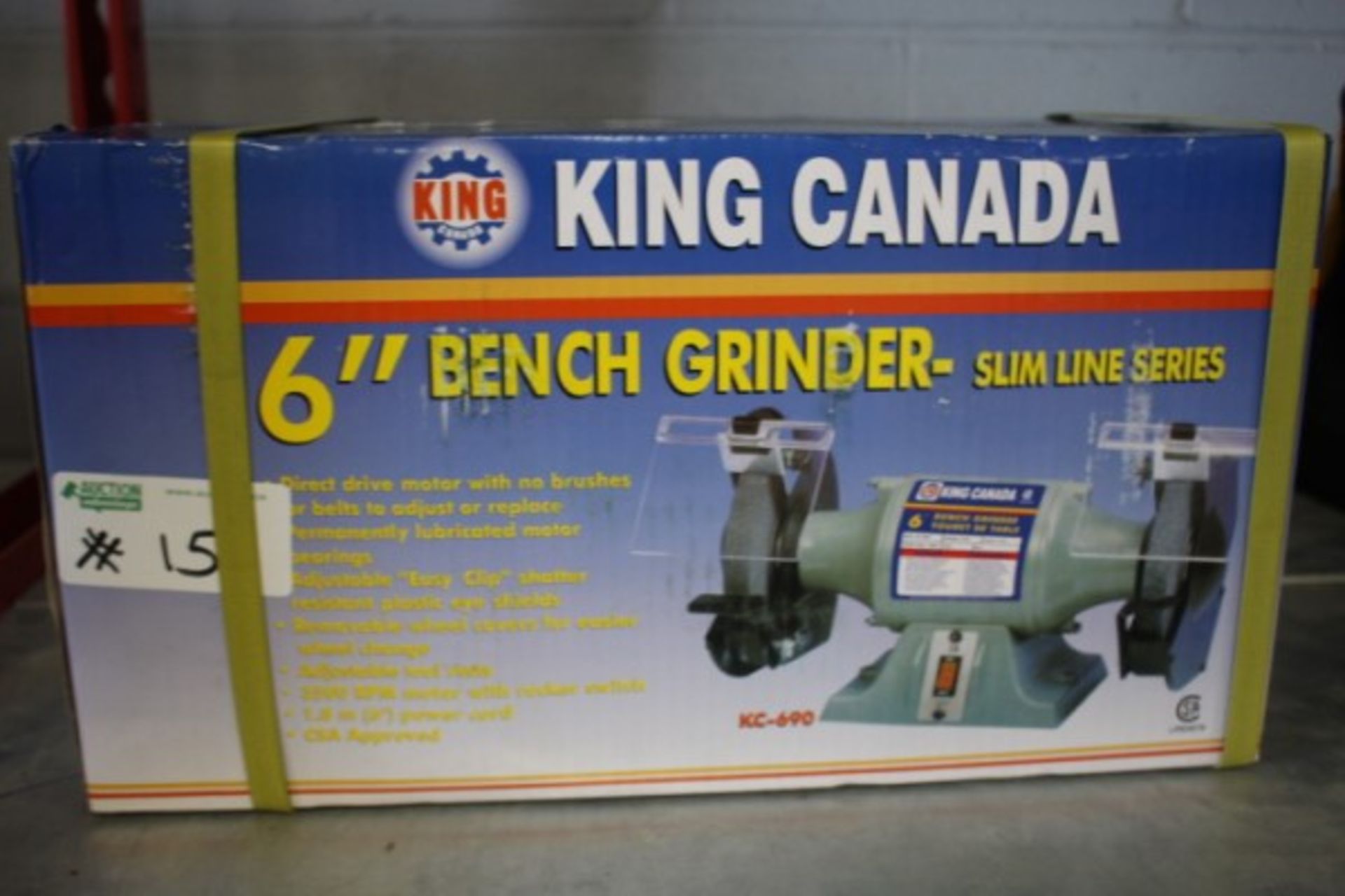 King Canada 6" Bench Grinder