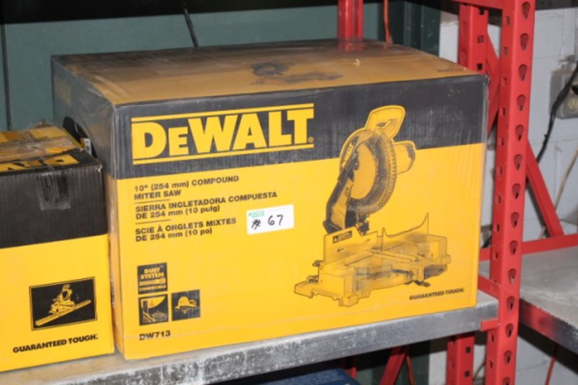 New Dewalt 10" Compound Miter Saw and Compack Mitre Saw Stand