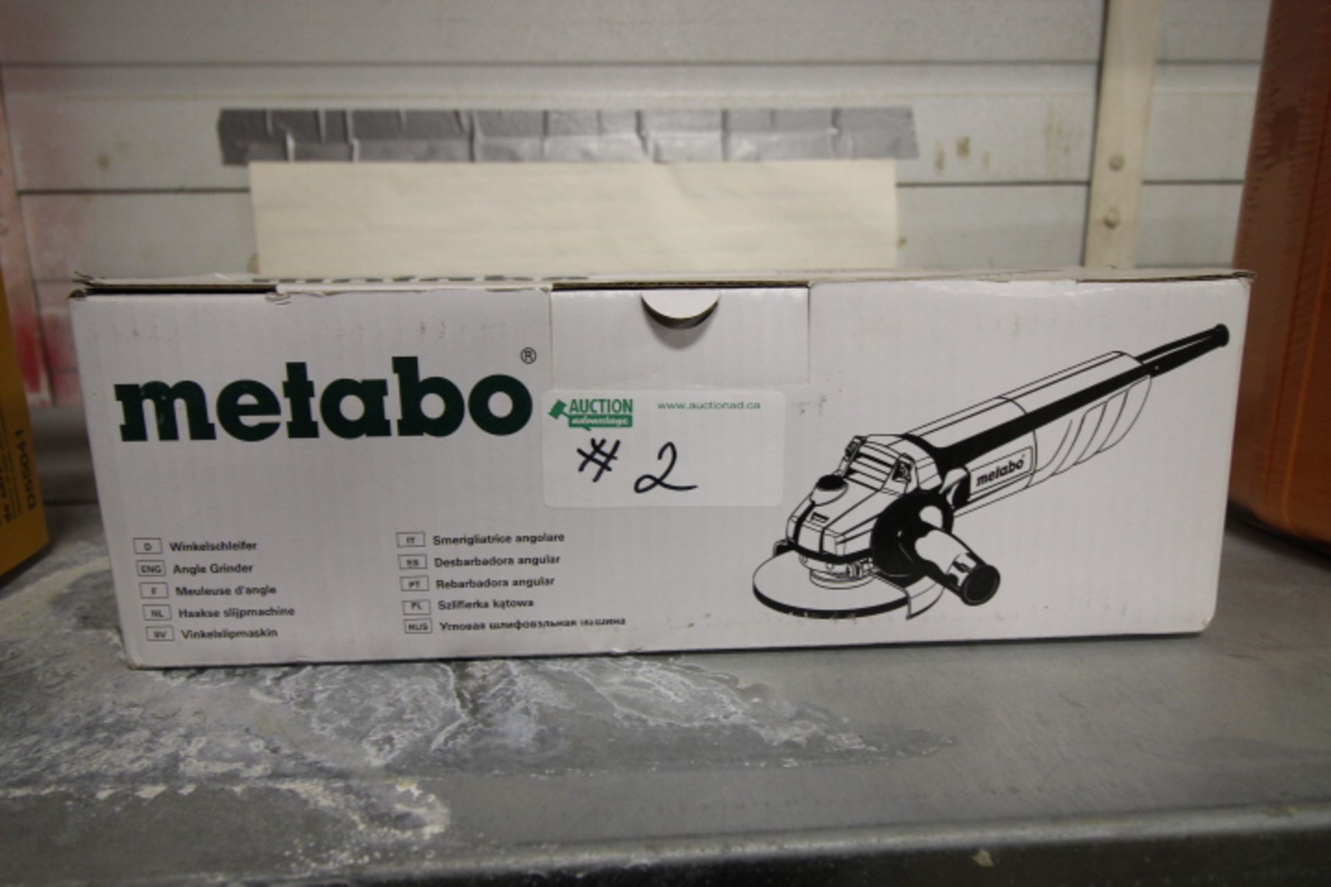 New Metabo Electric Grinder