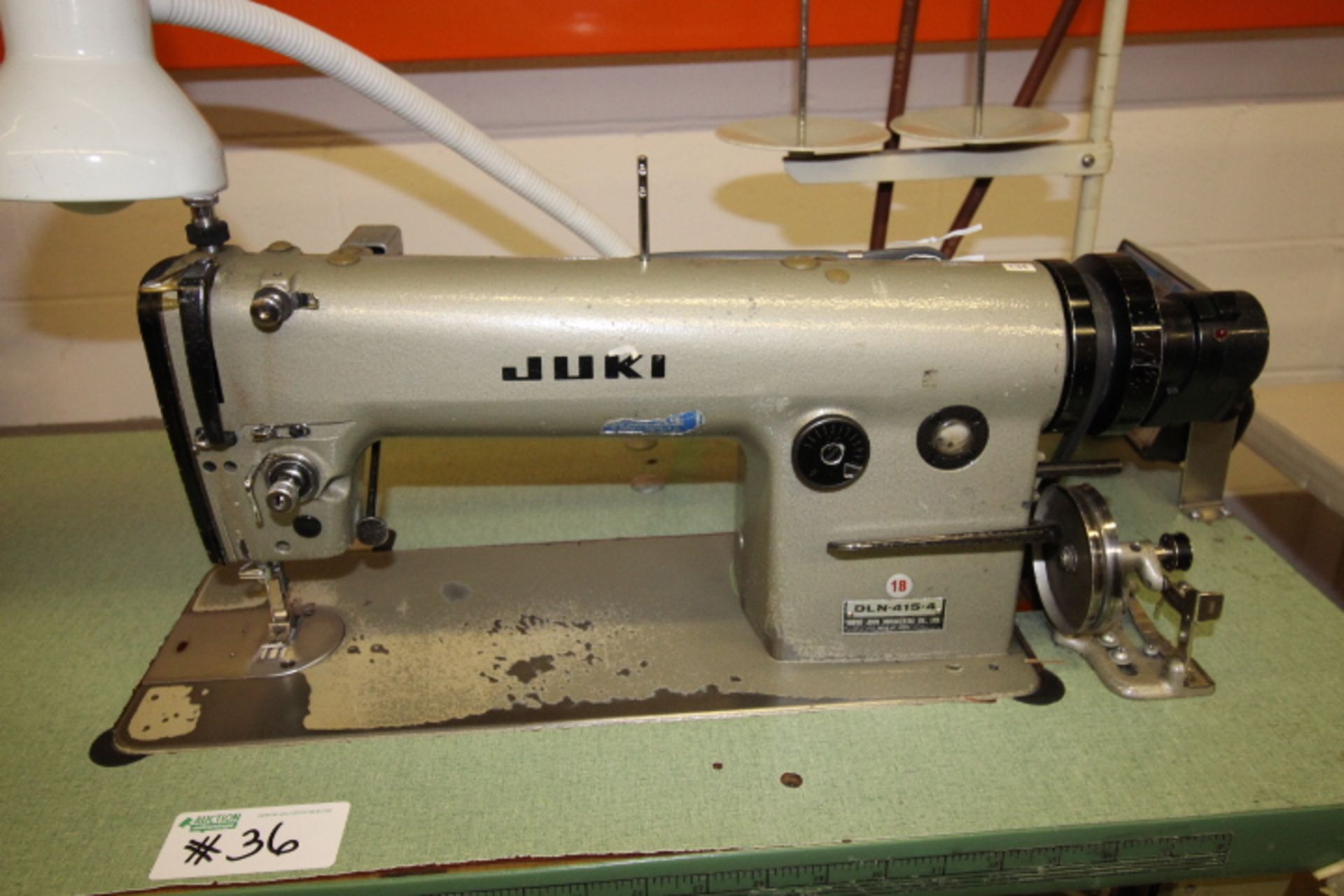 Juki Straight Stitch Sewing Machine 3phase Pneumatic, M#DLN-415-4 - Image 2 of 3