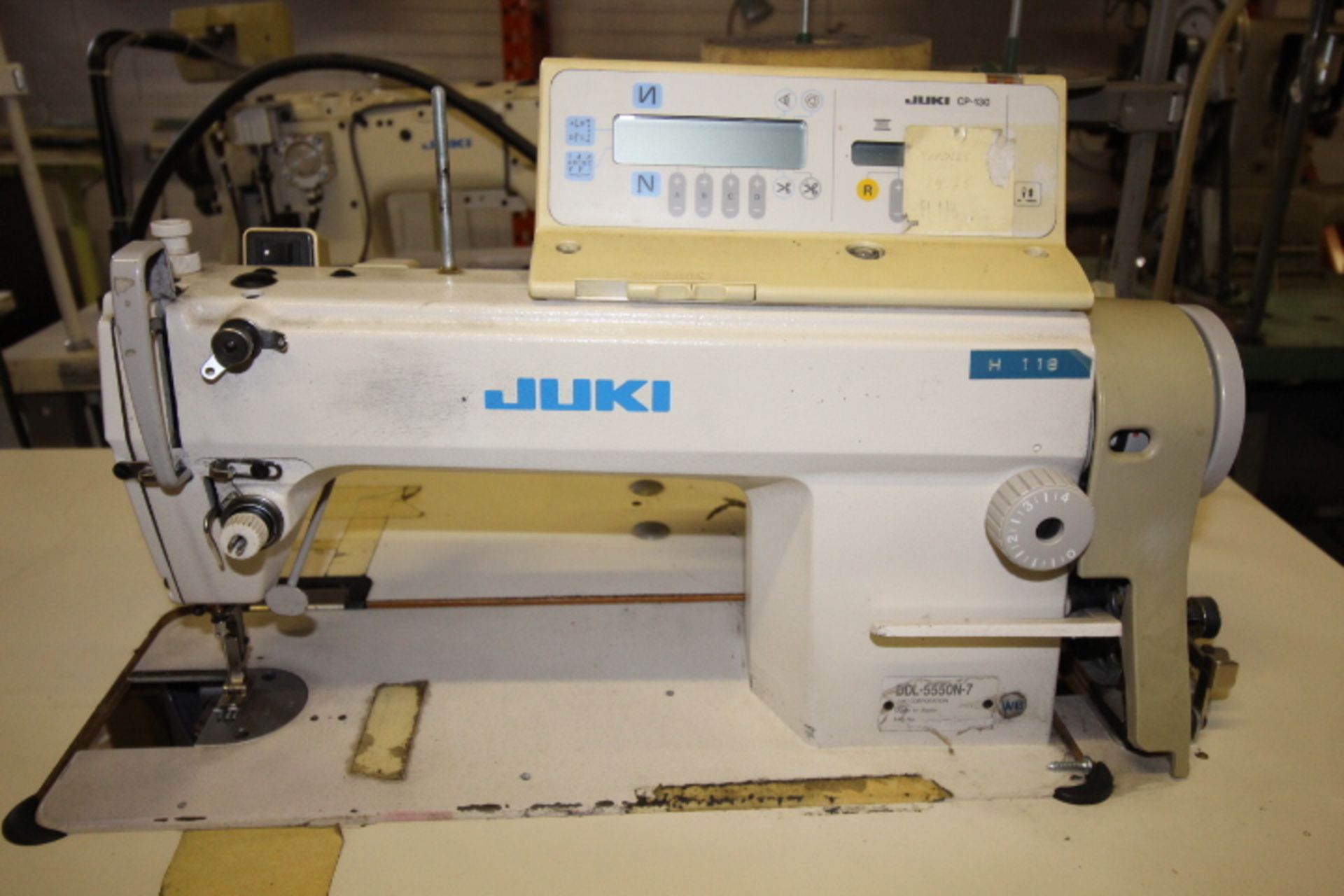 Juki Straight Stitch Sewing Machine 3phase Missing Parts (eletrical panel), M#DDL 5550N7 - Image 2 of 3