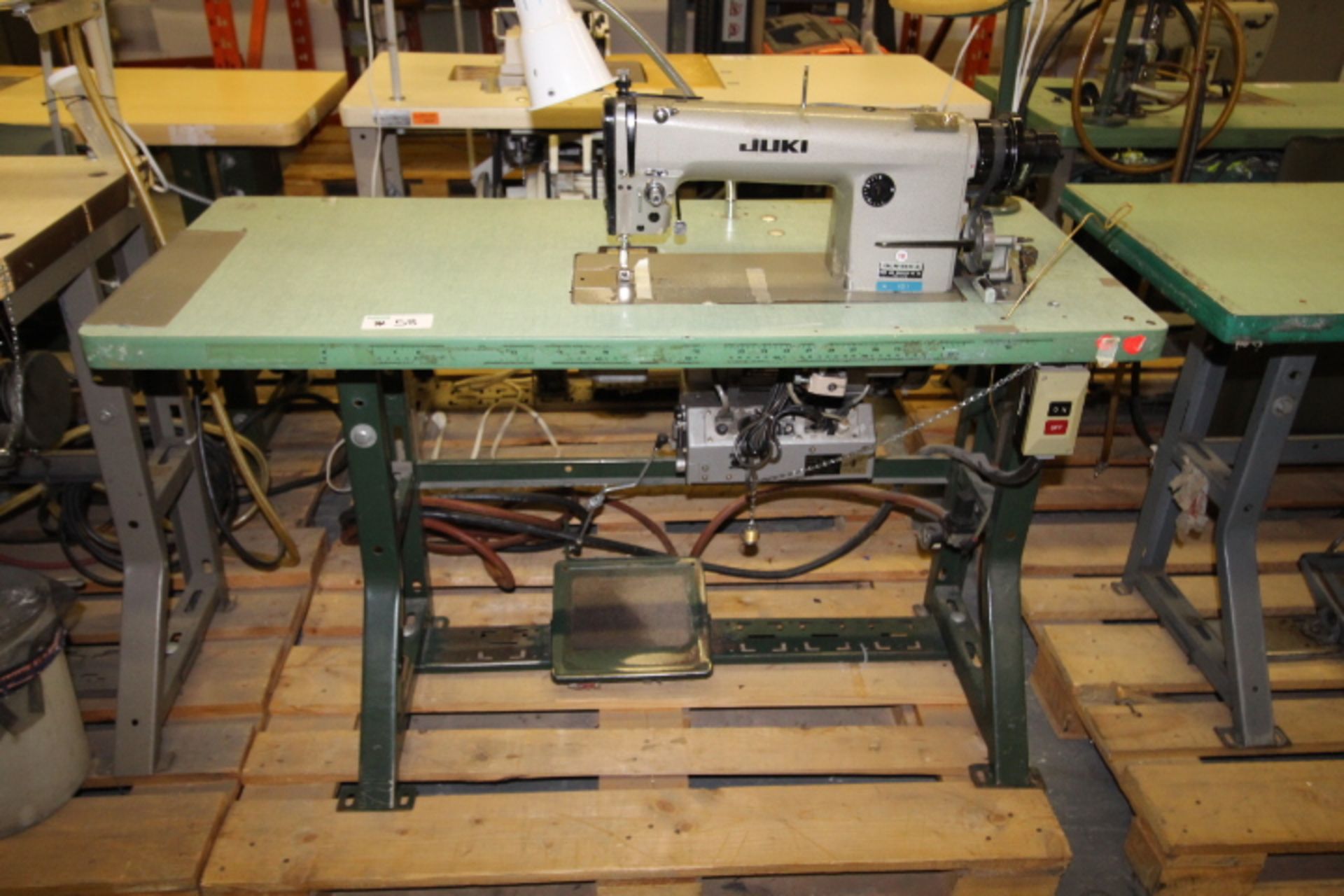 Juki Straight Stitch Sewing Machine 3phase Pneumatic, M#DLN 415-4