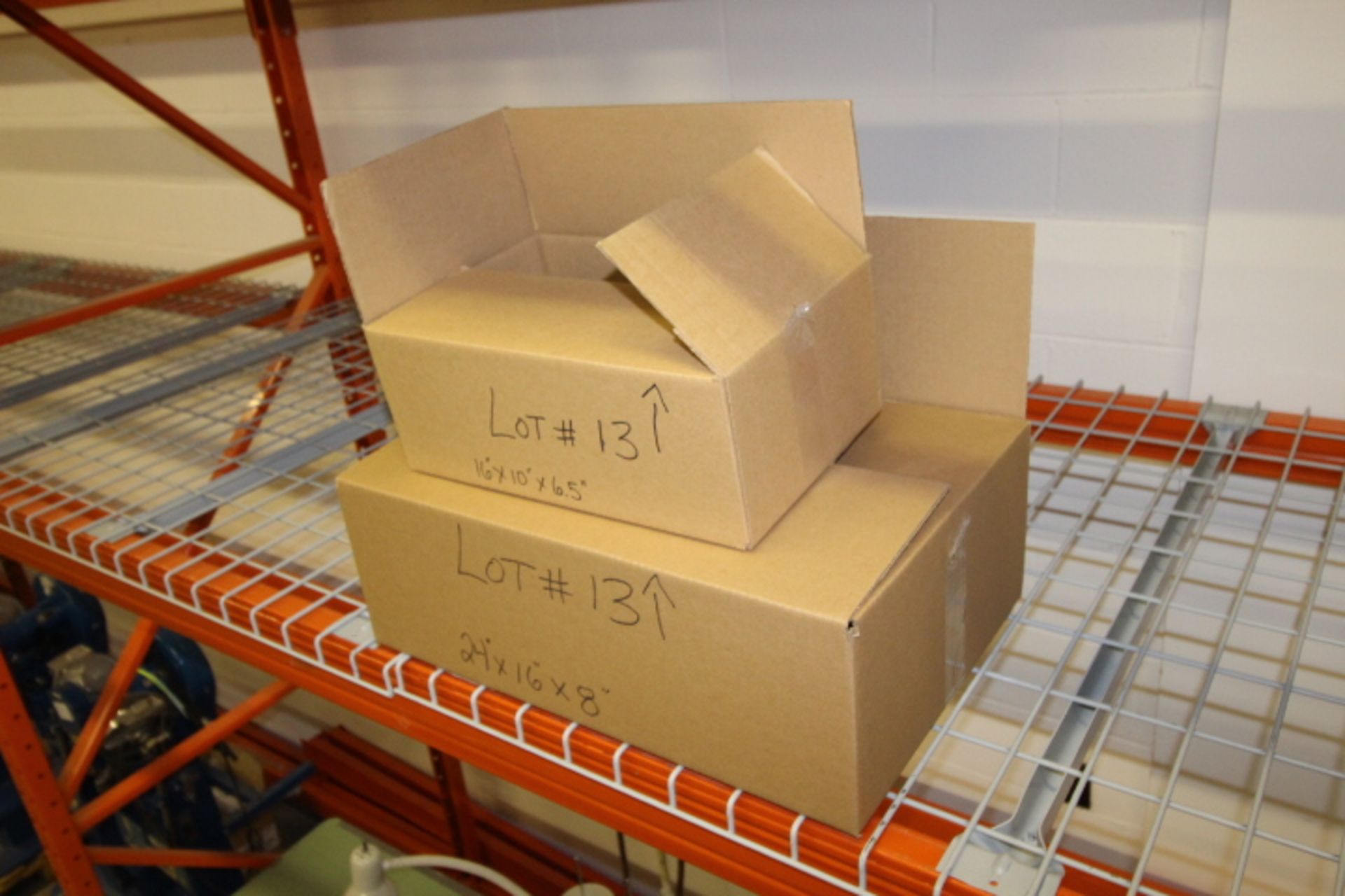 Skid lot of Packaging Boxes ( 2 Sizes) 24" X 16" X8" and 16" X 10" X 6.5" Approx 80 boxes - Image 2 of 2