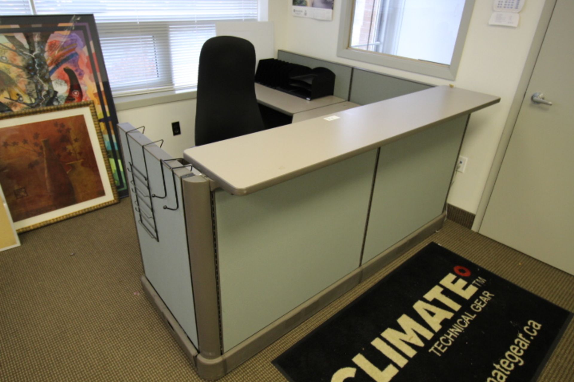 Reception Desk and Chair