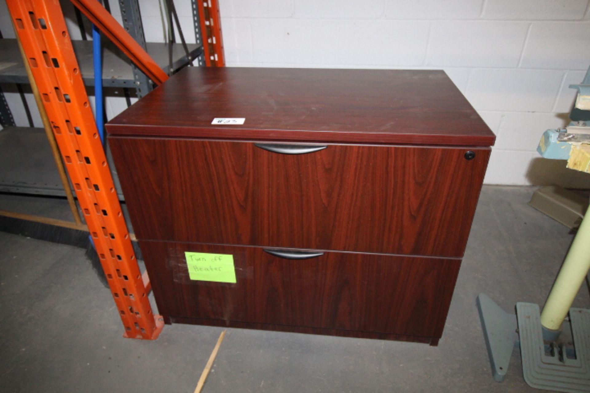 Job Lot of Office Furniture Desk, Credenza, 2 Drawer Filing Cabinet