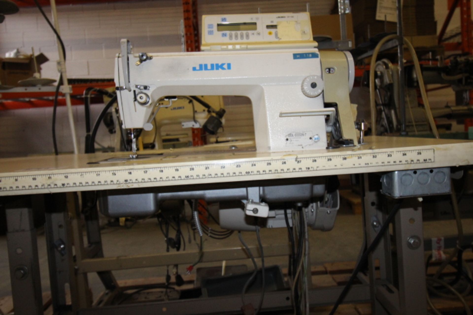 Juki Straight Stitch Sewing Machine 3phase Missing Parts (eletrical panel), M#DDL 5550N7 - Image 3 of 3