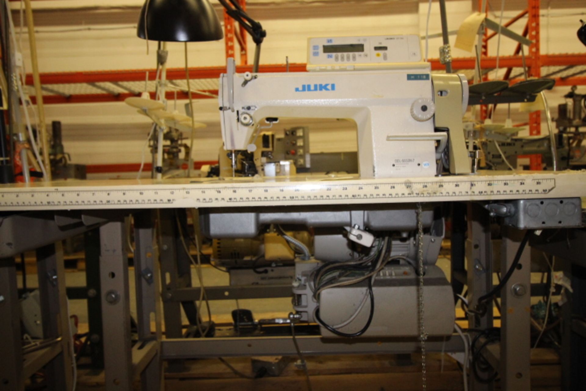 Juki Straight Stitch Sewing Machine 120volt 1phase, M#DDL550N-7 - Image 3 of 3