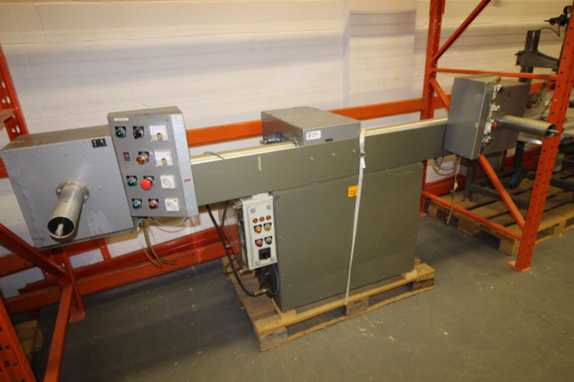 Weldon P3000 Double Seam Welder System 3phase Pneumatic