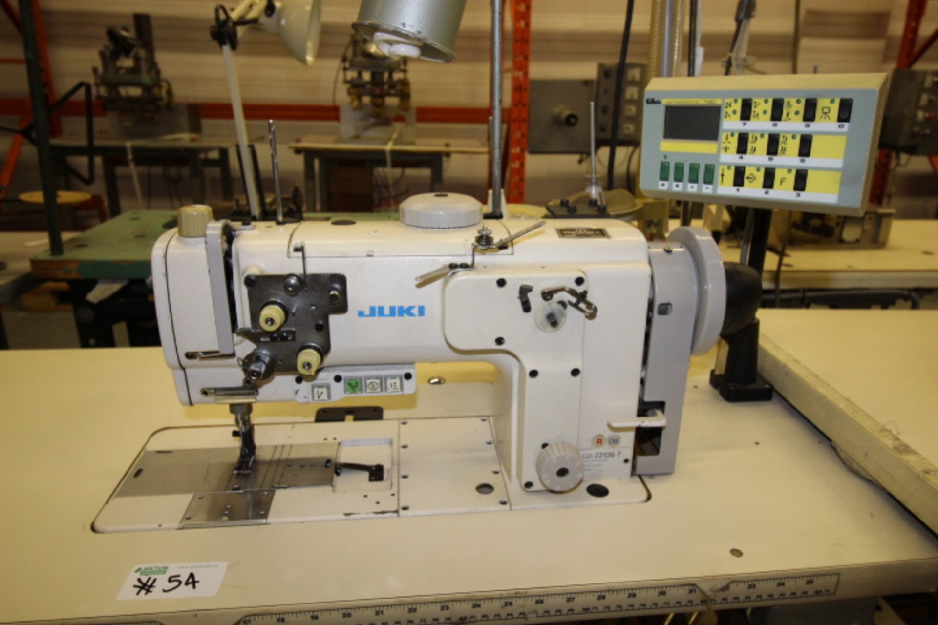 Juki Walking Foor Straight Stitch Sewing Machine 3phase Pneumatic, M#LU2210N7 - Image 2 of 3