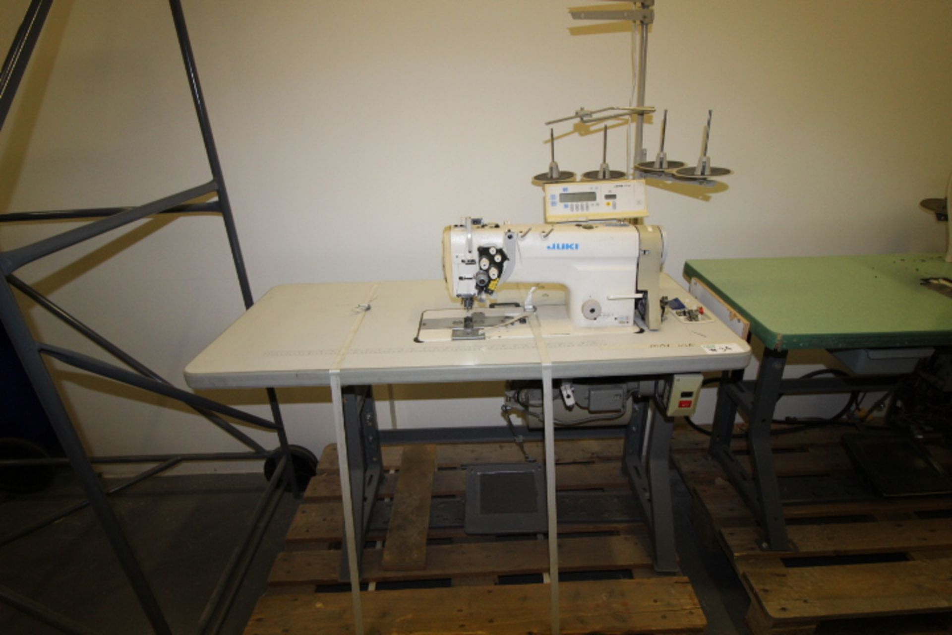 Juki Double Needle Sewing Machine 110volt Single Phase, M#LH-3168-7