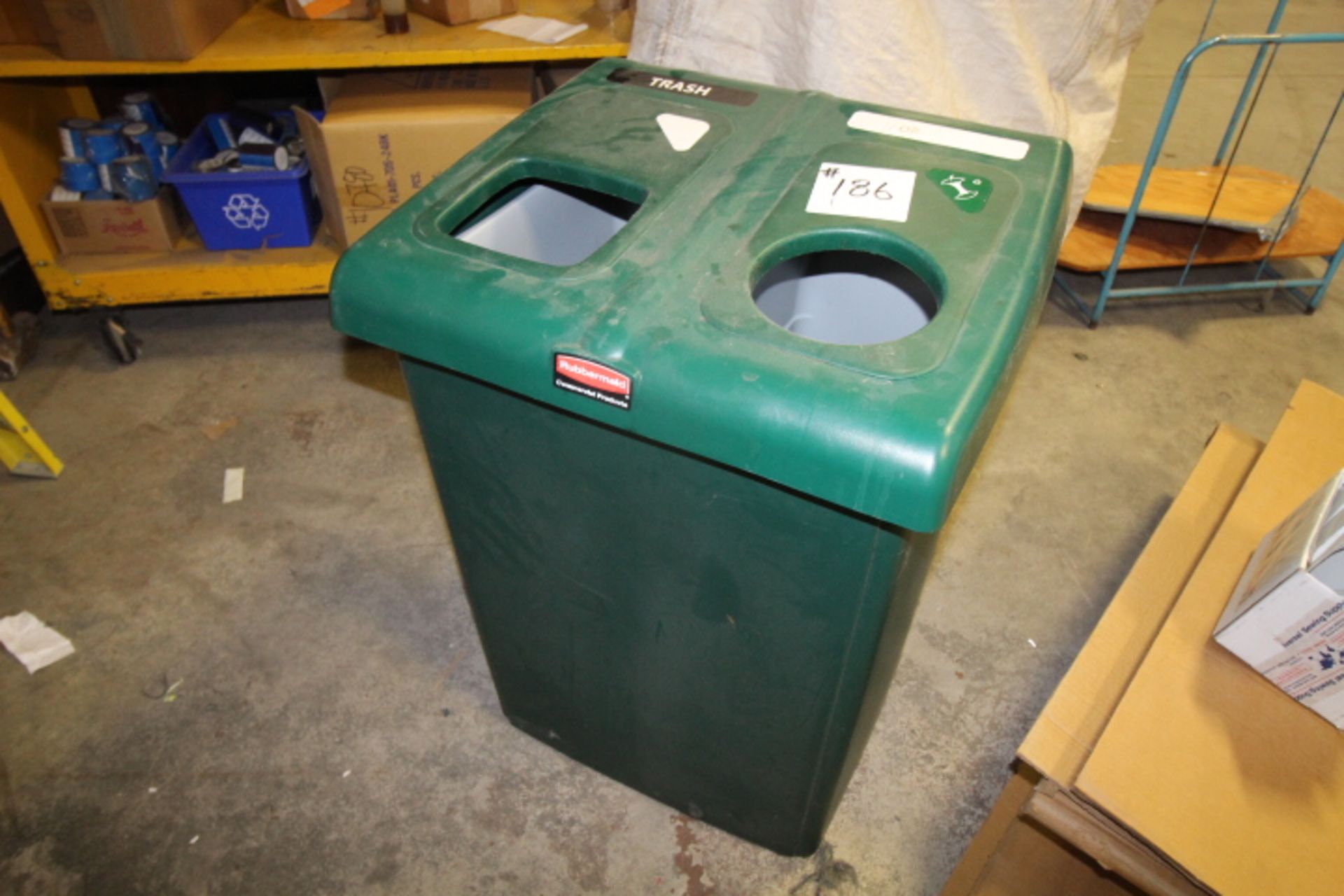 2 Compartment Trash Bin