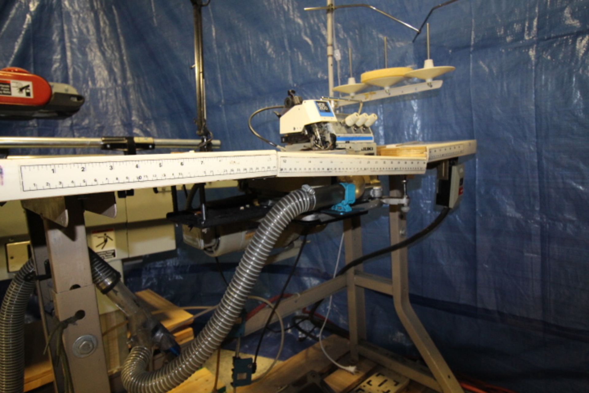 Juki Overlock / Serger Sewing Machine 3phase Pneumatic, M#MOR 25-4 - Image 3 of 3