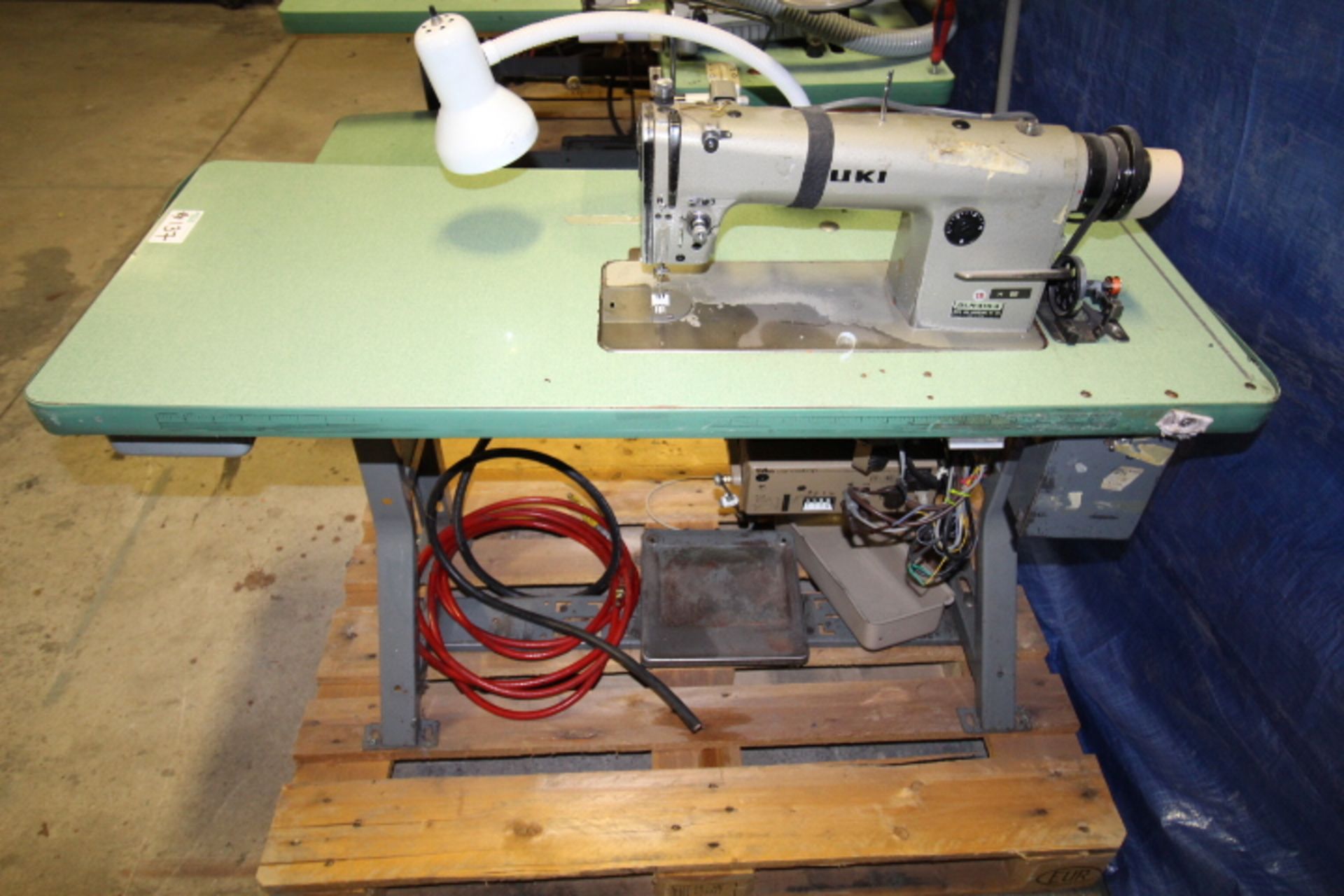 Juki Straight Stitch Sewing Machine 3phase Pneumatic, M#DLN415-4