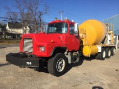 1999 Mack DM690S Concrete Mixer Truck, Miles: 132438, Hours: 17157, VIN: 1M2b221C3XMO25058,