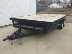 Deck Over Trailer, 18' x 102", Tandem Axle w/ Brakes,