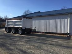 2002 RTI Pup Trailer, Tandem Axles w/ Center Boost Axle, 16' x 8' x 4', 19' Tong, VIN: