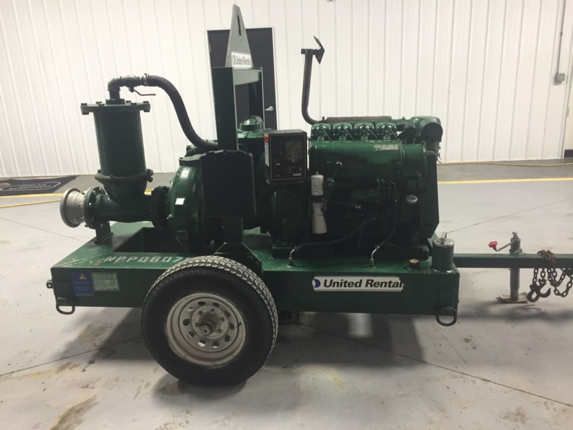 Pioneer 6" VAC Assist Pump, 1841 hours, Deutz F4L914, 75 HP, 20' hose, Location: 3902 W Mount