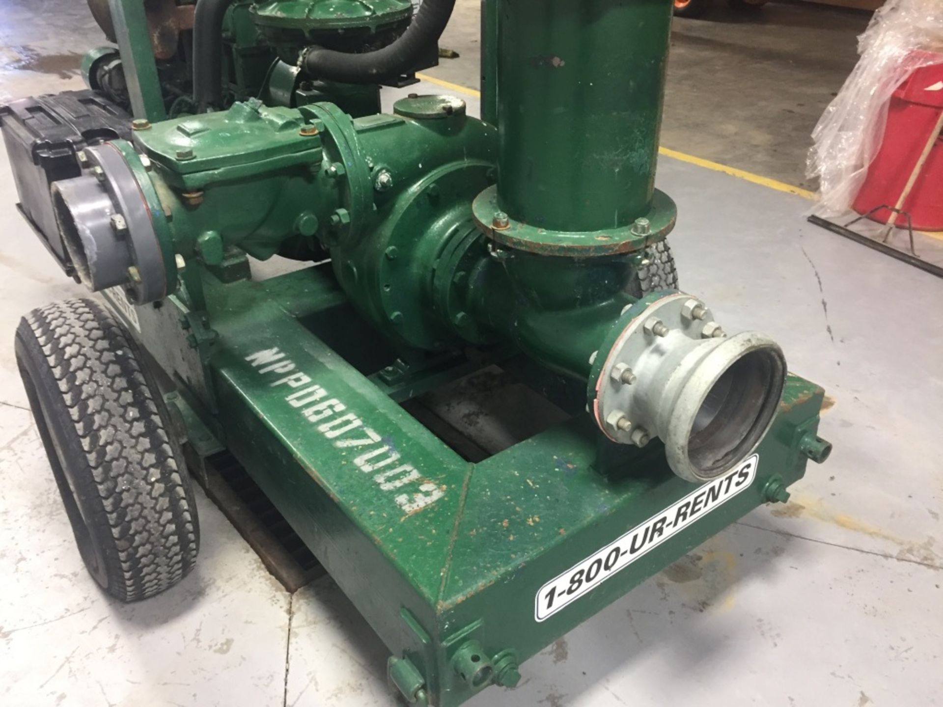 Pioneer 6" VAC Assist Pump, 1841 hours, Deutz F4L914, 75 HP, 20' hose, Location: 3902 W Mount - Image 10 of 13