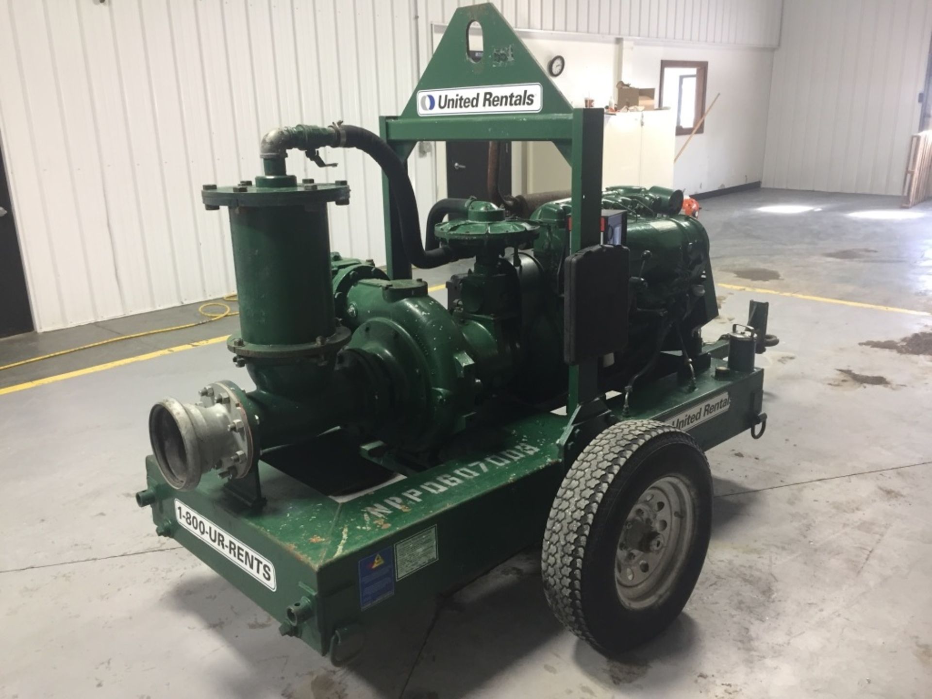 Pioneer 6" VAC Assist Pump, 1841 hours, Deutz F4L914, 75 HP, 20' hose, Location: 3902 W Mount - Image 3 of 13