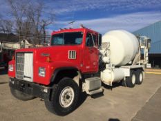 1998 International Paystar 5000 SFA Concrete Mixer Truck, Miles: 99421, Hours: 203, VIN: