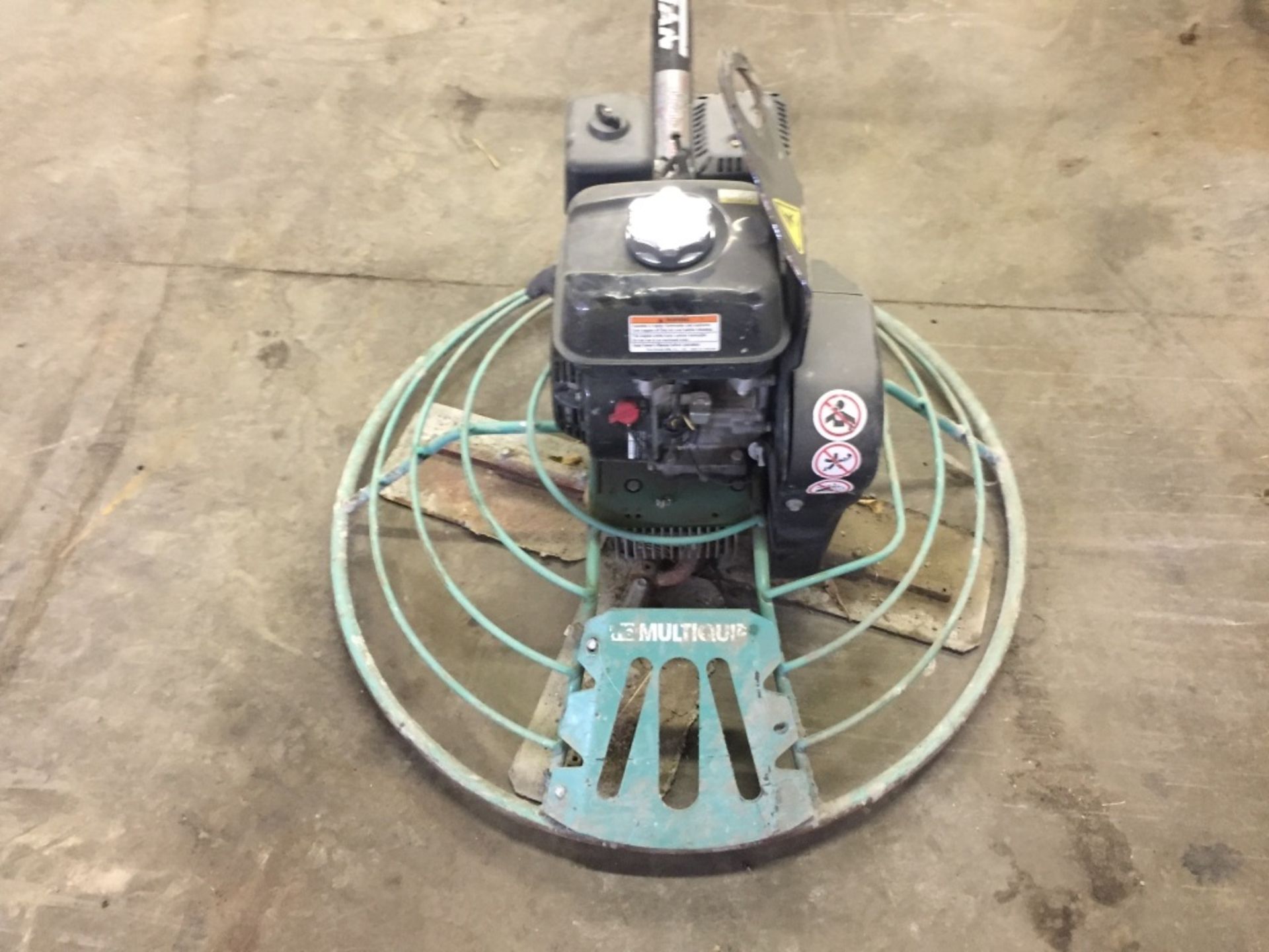 Multi-Quip Walk-behind Concrete Power Trowel, Model# J36H55, S/N: 5D0183404, Location: 4127 Blairs - Image 3 of 7