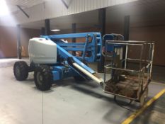 2000 Genie Z45/25 Aerial Lift, 4x4, Articulating Boom, Dual Fuel, Ford 4 Cyl, 45' Boom, Power to