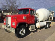 1999 International Paystar 5000 SFA Concrete Mixer Truck, Miles: 101012, Hours: 14491, VIN: