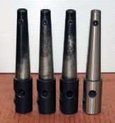 4 Piece Set of 3/8" Tapered End Mill Holders (7" Long)