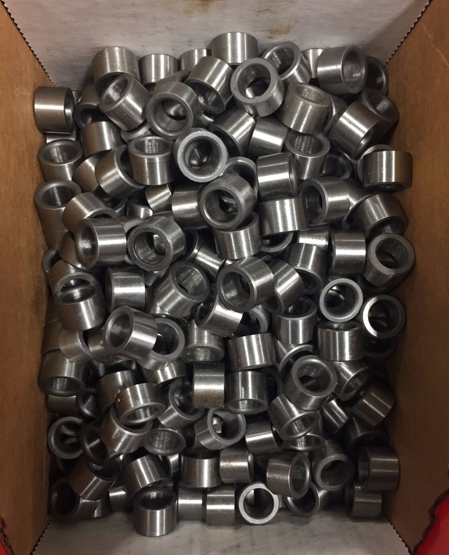 225 Pieces of Precision Ground Steel Bushings 1" O.D. x 3/4" I.D. x 1" Long