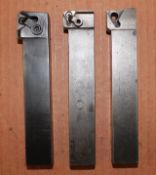 3 Piece Carboloy Indexable Turning Tool Set