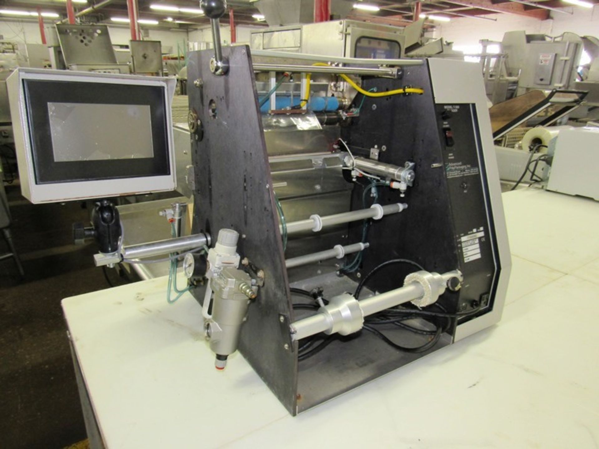 Advance Poly Packaging Inc. Mdl. T-300 Automatic Table Top Bagger with touch screen operation, bag - Image 2 of 7