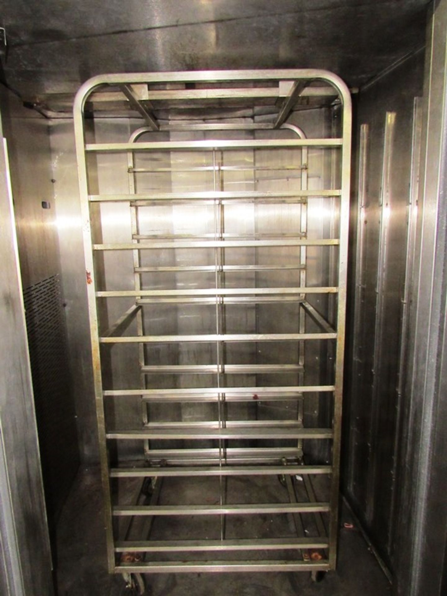 Hobart Mdl. DROZG Gas Rack Oven, with electronic oven controls, rotating rack on wheels & s.s. - Image 5 of 12