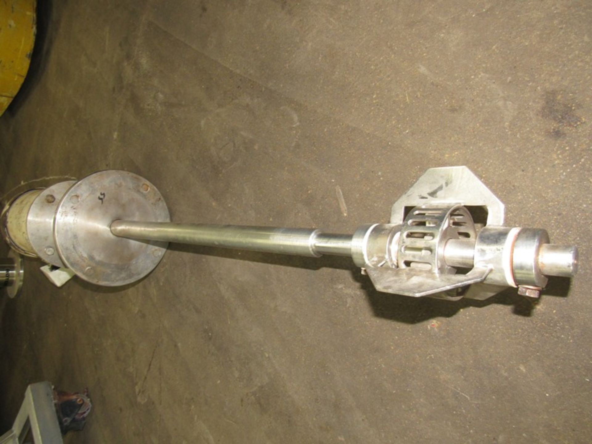 Admix Mdl. 100XP81SS Rotostat High Shear Emulsifier, 32" L stainless steel shaft, 10" dia mounting - Image 3 of 3