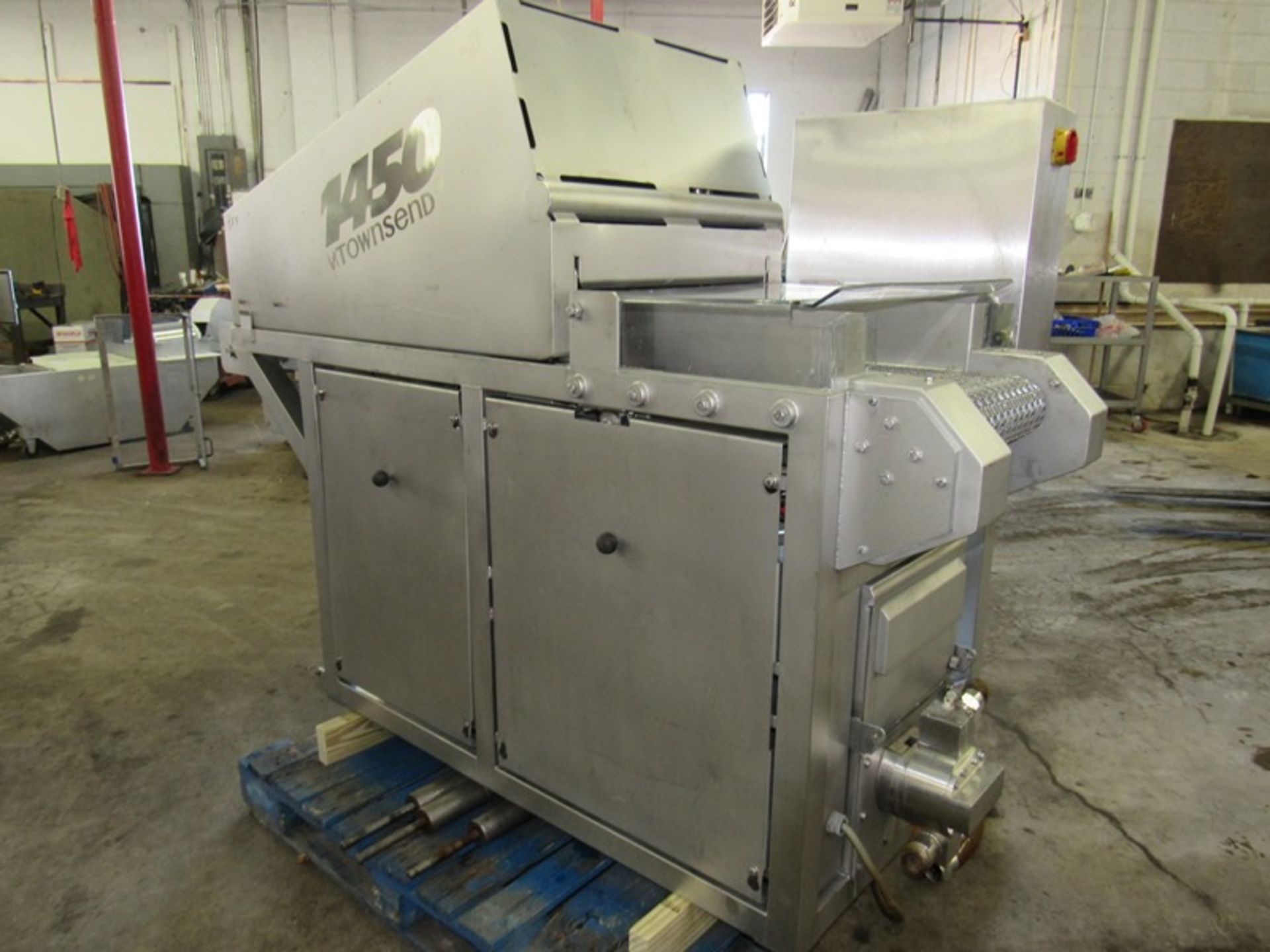 Townsend Mdl. 1450 Brine Injector, 14" W X 6' L stainless steel conveyor, stainless steel portable - Image 2 of 12