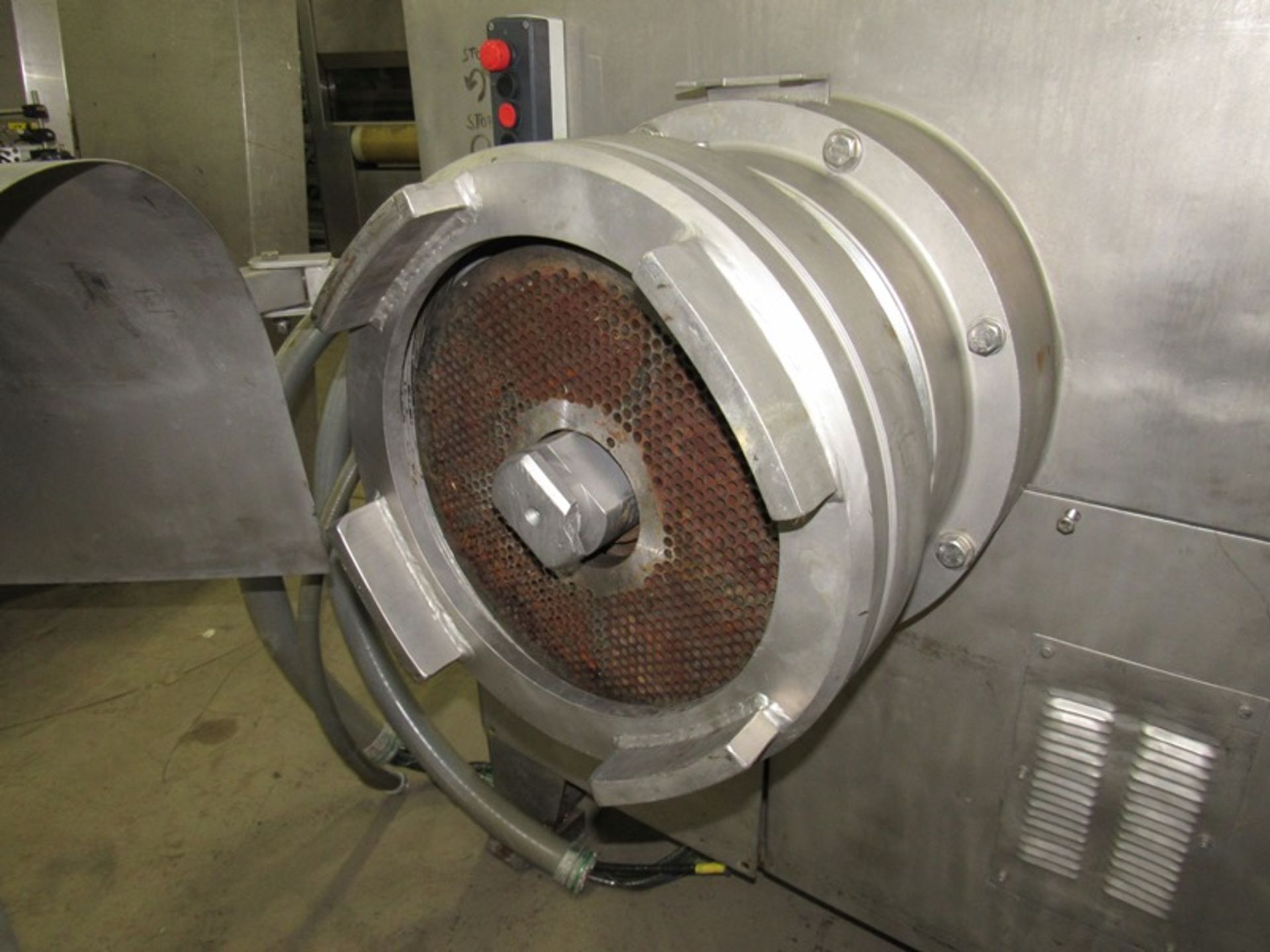 Frozen Block Grinder, 2 speed. 31" X 31" stainless steel feed hopper, on stainless steel safety - Image 6 of 9