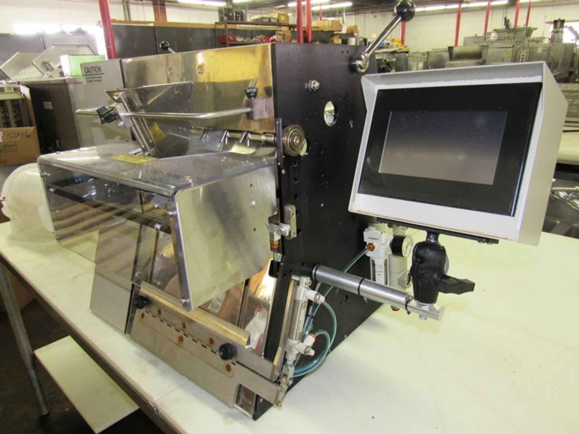 Advance Poly Packaging Inc. Mdl. T-300 Automatic Table Top Bagger with touch screen operation, bag - Image 2 of 7