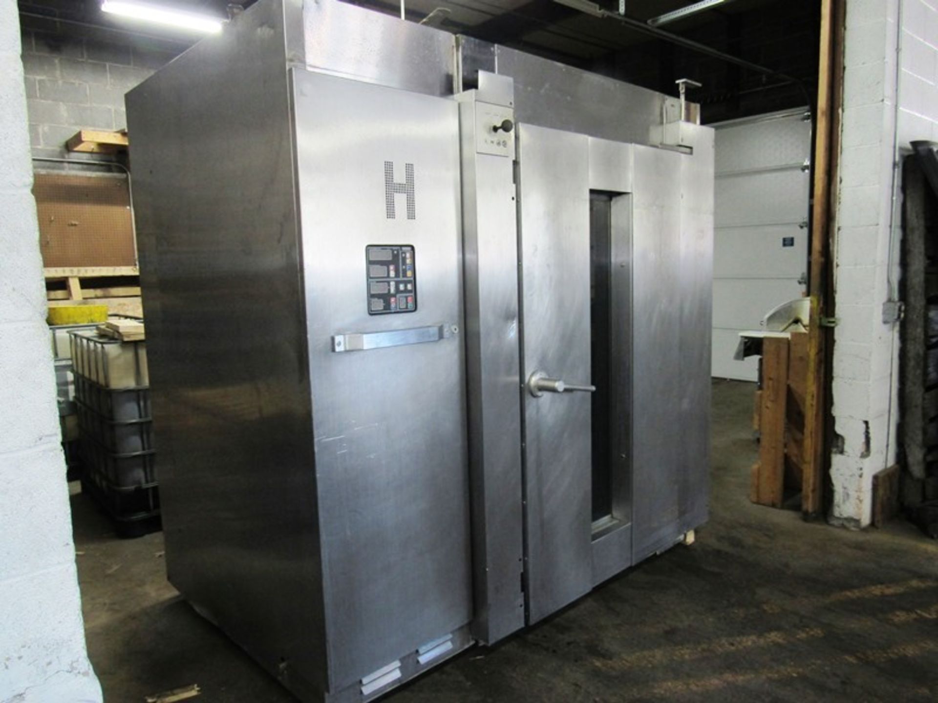 Hobart Mdl. DROZG Gas Rack Oven, with electronic oven controls, rotating rack on wheels & s.s. - Image 2 of 12