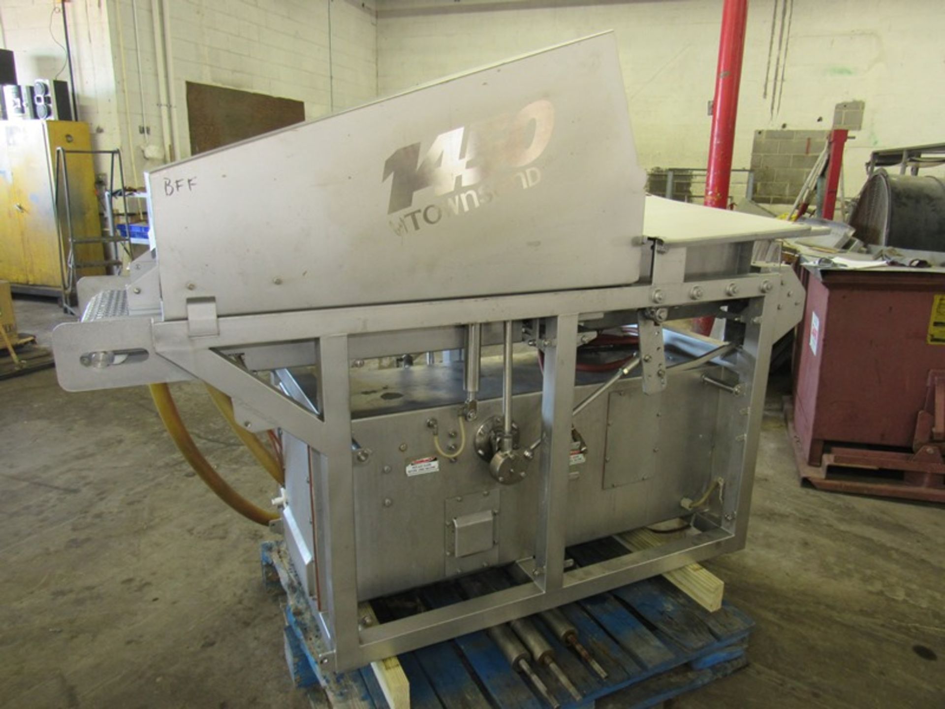 Townsend Mdl. 1450 Brine Injector, 14" W X 6' L stainless steel conveyor, stainless steel portable - Image 3 of 12