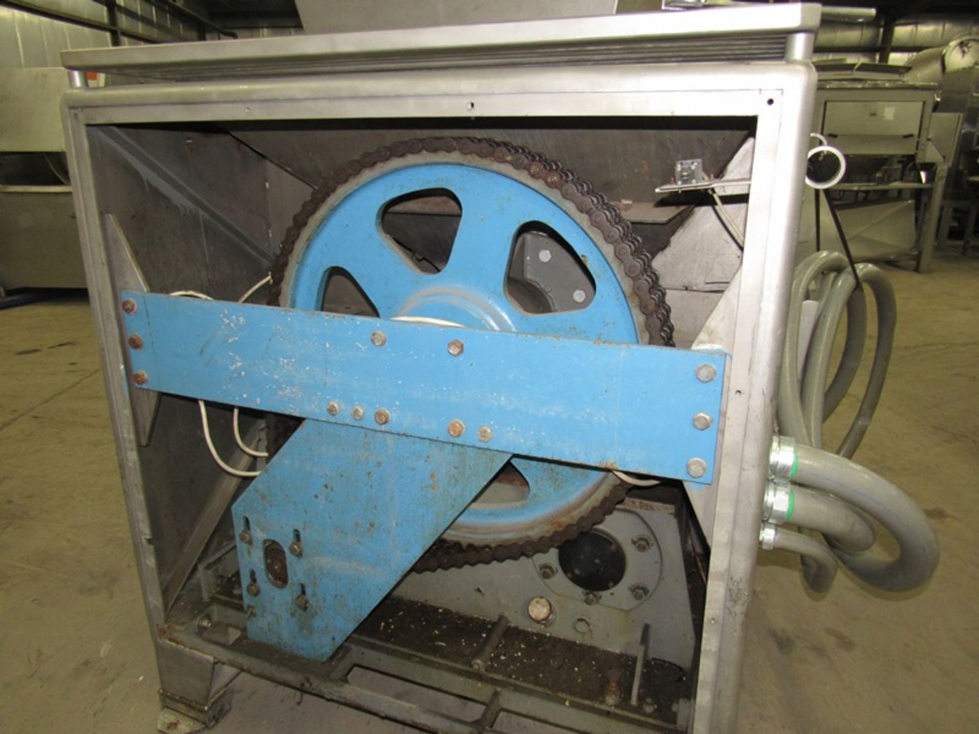 Frozen Block Grinder, 2 speed. 31" X 31" stainless steel feed hopper, on stainless steel safety - Image 9 of 9