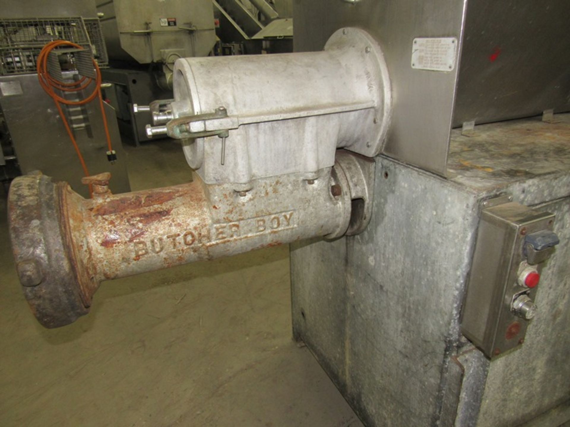 Butcher Boy Mdl. 500-66 Mixer/Grinder, 500 Lb. capacity, 8" plate, 20 h.p/ 5 h.p. motor, 230/460 - Image 4 of 10