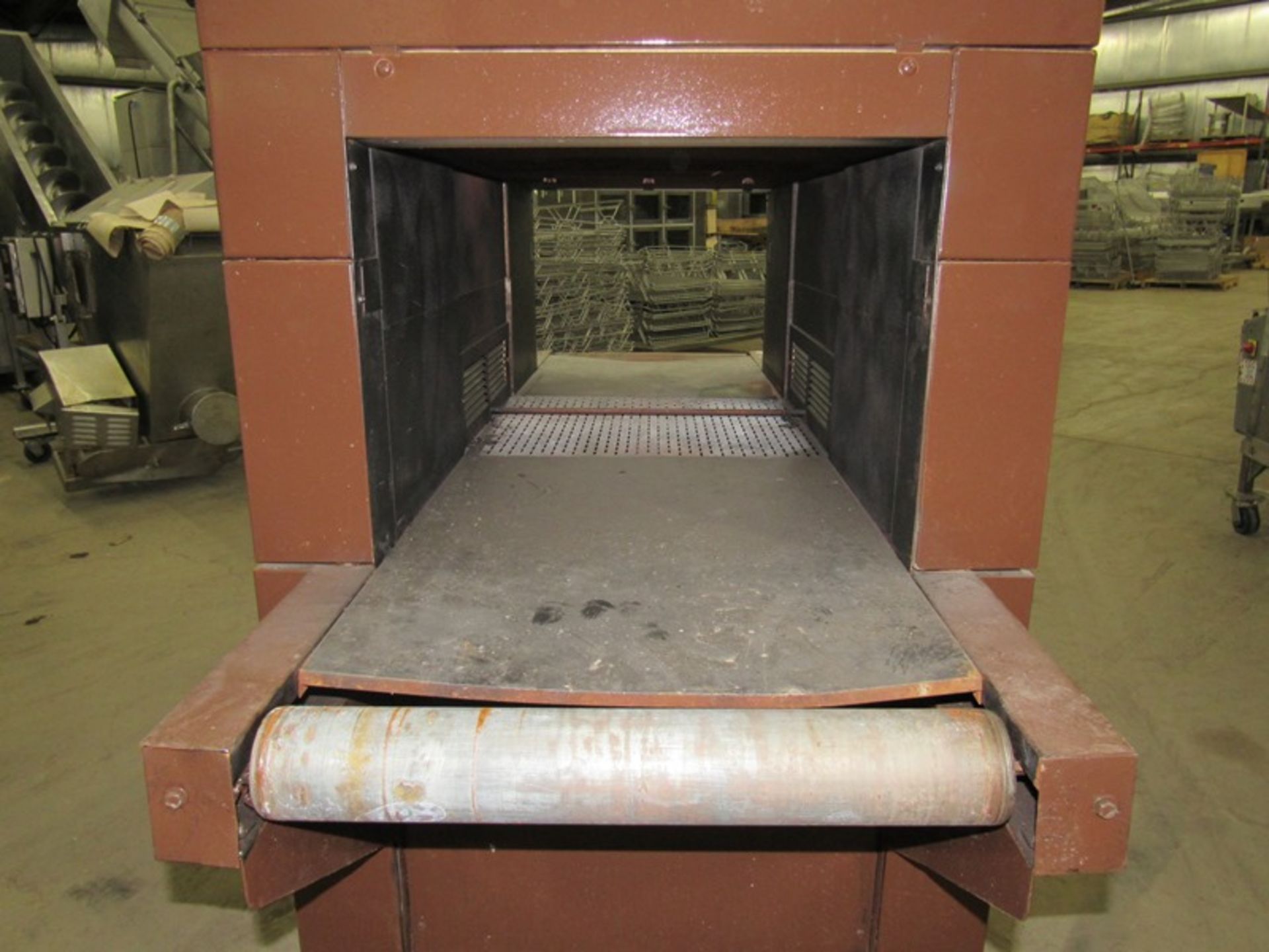 Beseler Mdl. T20-9 Electric Shrink Tunnel, 21" W X 16" T X 51" L tunnel, 80" L conveyor (missing - Image 4 of 5