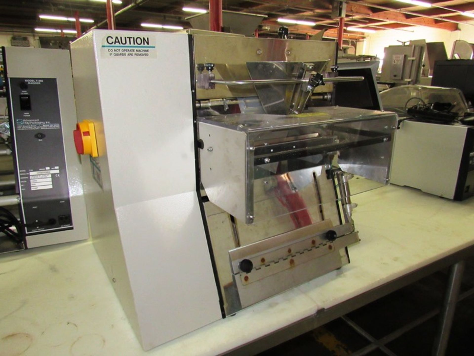 Advance Poly Packaging Inc. Mdl. T-300 Automatic Table Top Bagger with touch screen operation, bag - Image 4 of 7