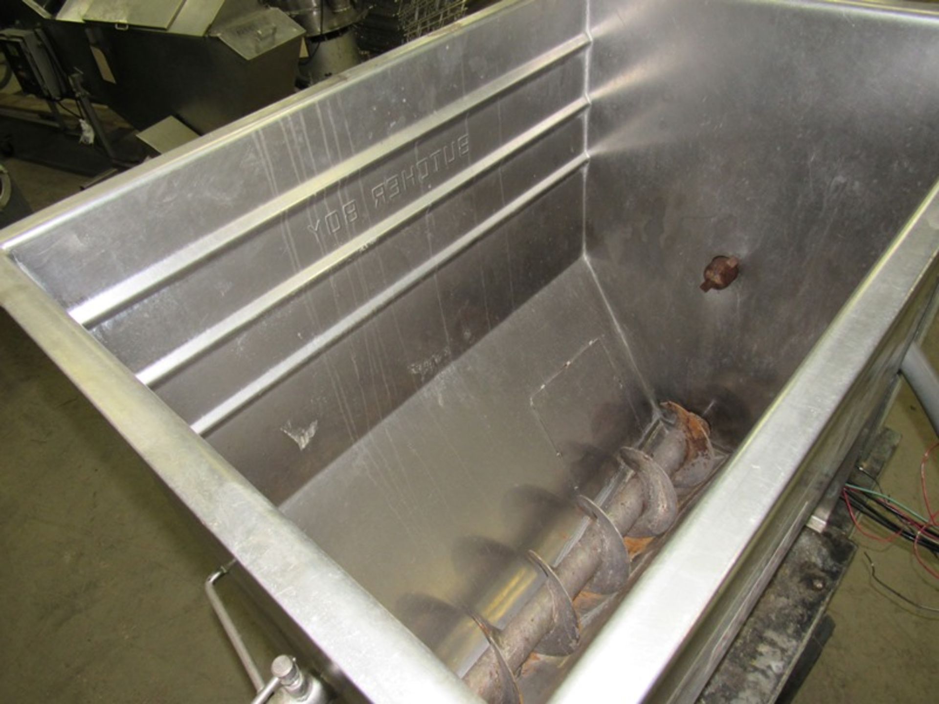 Butcher Boy Mdl. 500-66 Mixer/Grinder, 500 Lb. capacity, 8" plate, 20 h.p/ 5 h.p. motor, 230/460 - Image 5 of 10