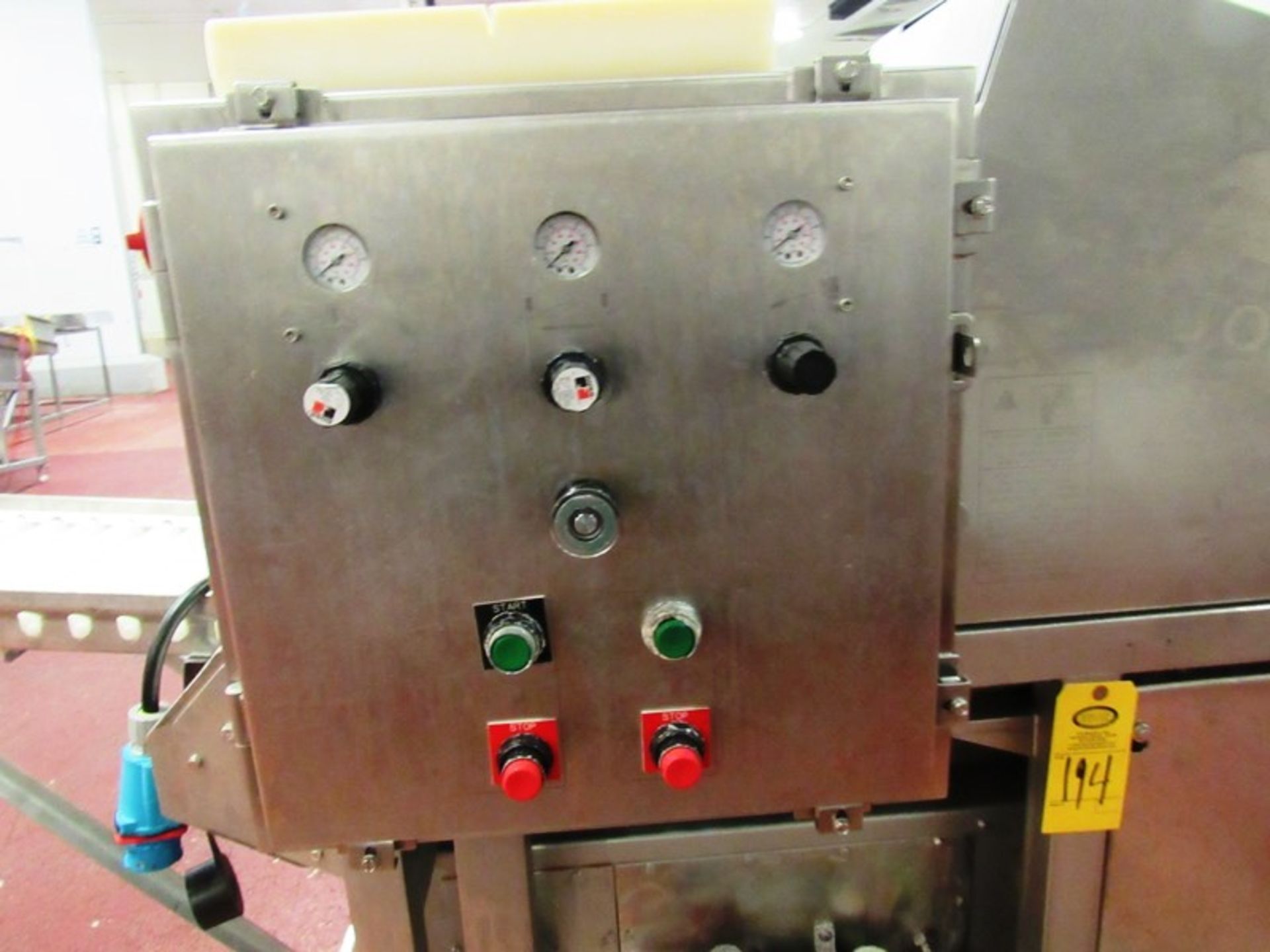 Townsend Mdl. 1450 Injector, Ser. #498, 480 volts, Mfg. 2001, with brine tank, roto filter, 14 1/ - Image 3 of 8