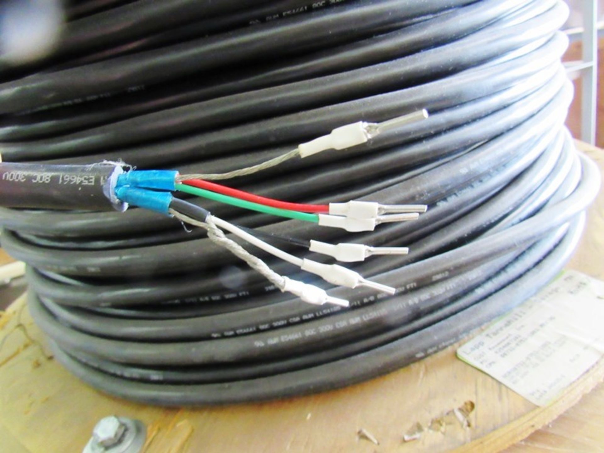 Electrical Wire (1) Roll AWM E54661 80C 300V CSA AWM LL54185 1/11 AB 80C 300V FTI - 6 Wire, (1) Roll - Image 3 of 8
