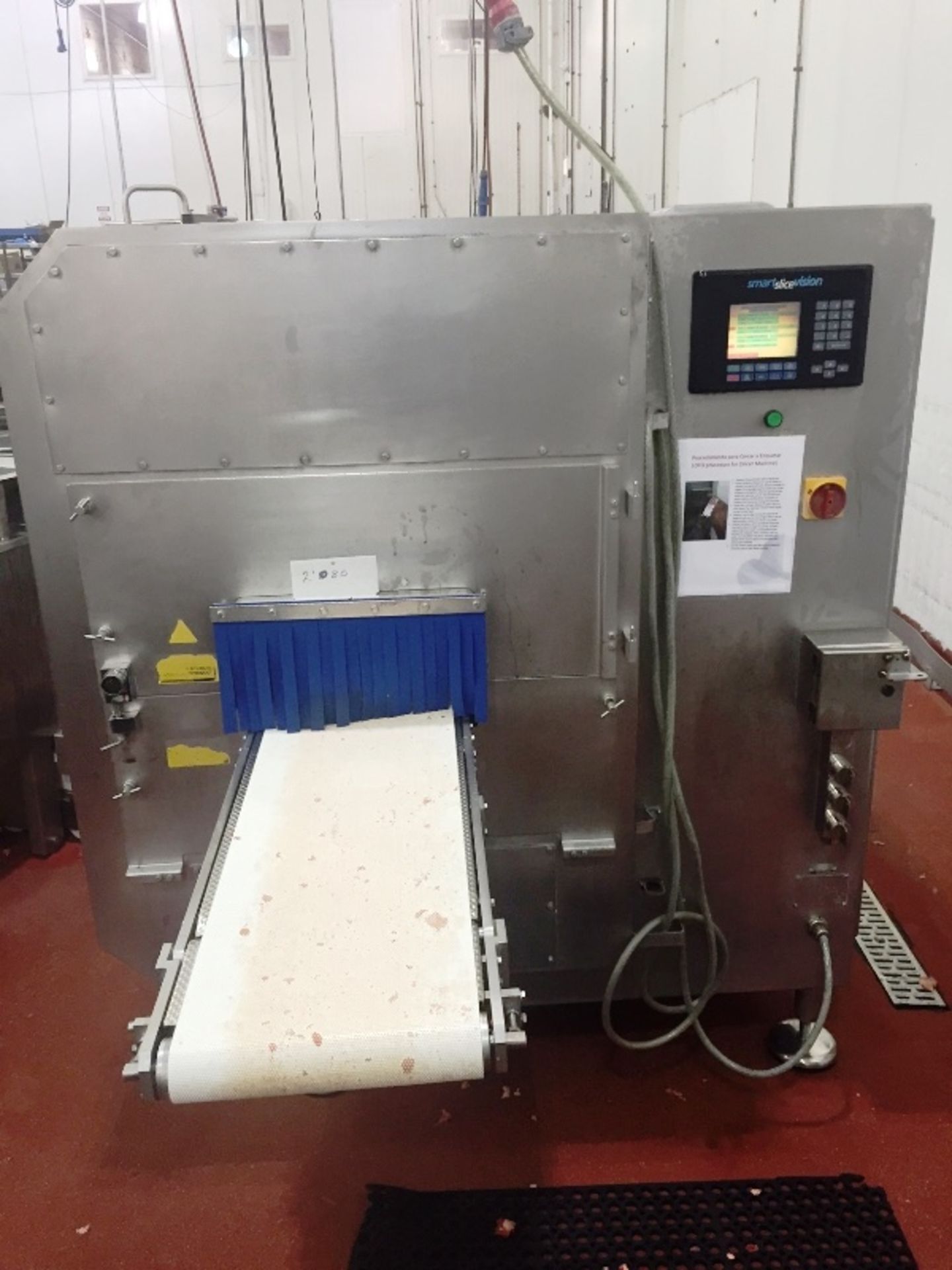 AEW Delford Mdl. SSV Vision Slicer for fresh, non frozen meats, equipped with (3) digital - Bild 4 aus 17
