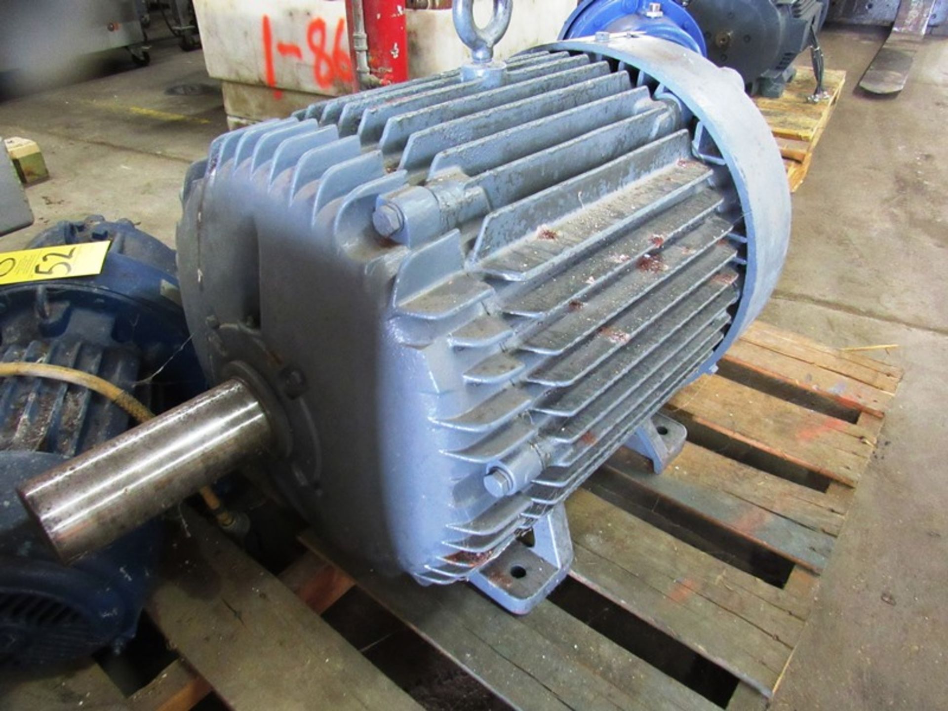 Motor, 125 h.p., 1760 RPM, 460 volts, frame 444T - Bild 3 aus 3