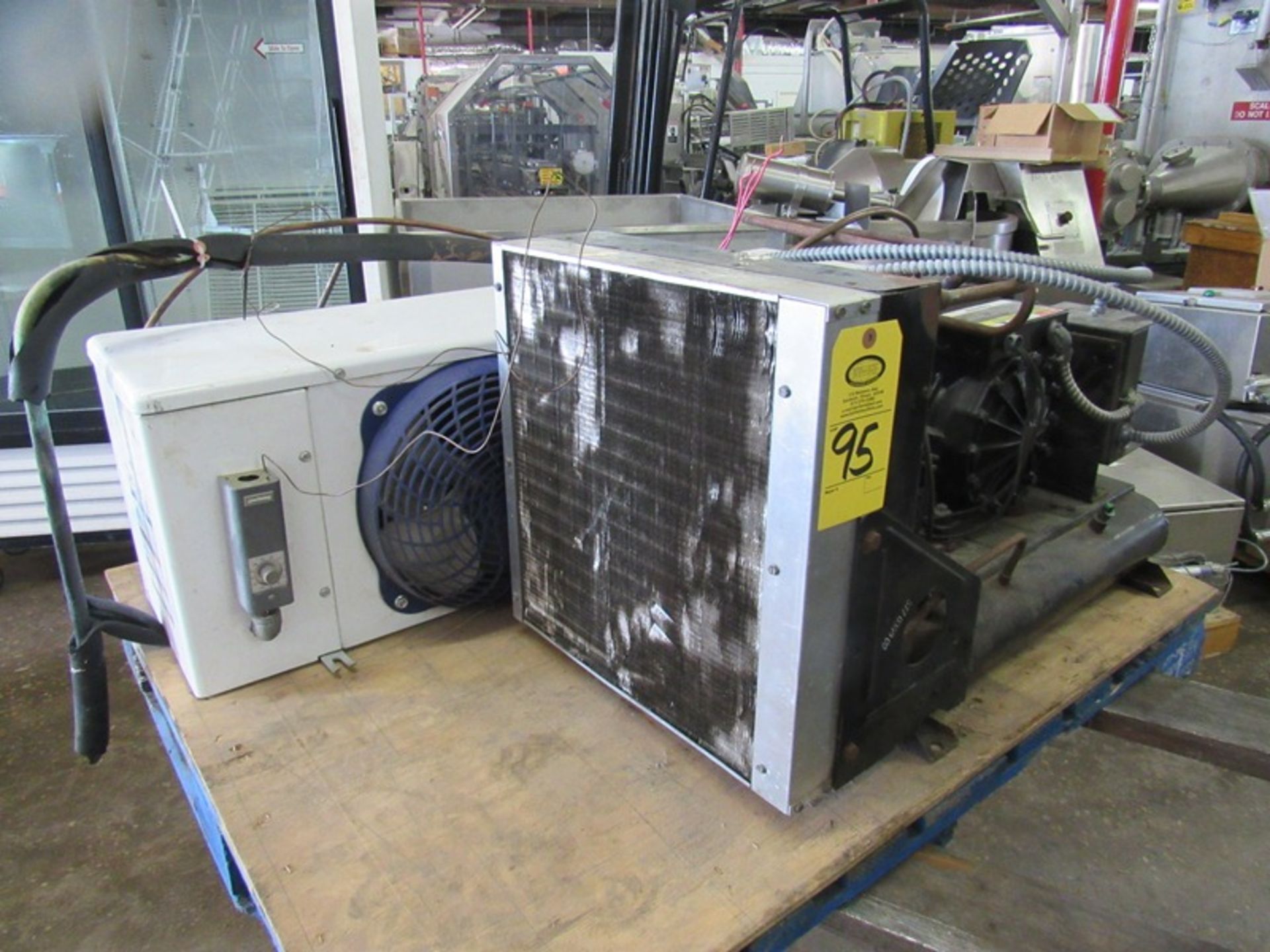 Heat Craft Mdl. LCA590AB 2-Fan Evaporator, Ser. #T09E11718, 115 volts, refrigerant 12, 22, 502, 404A