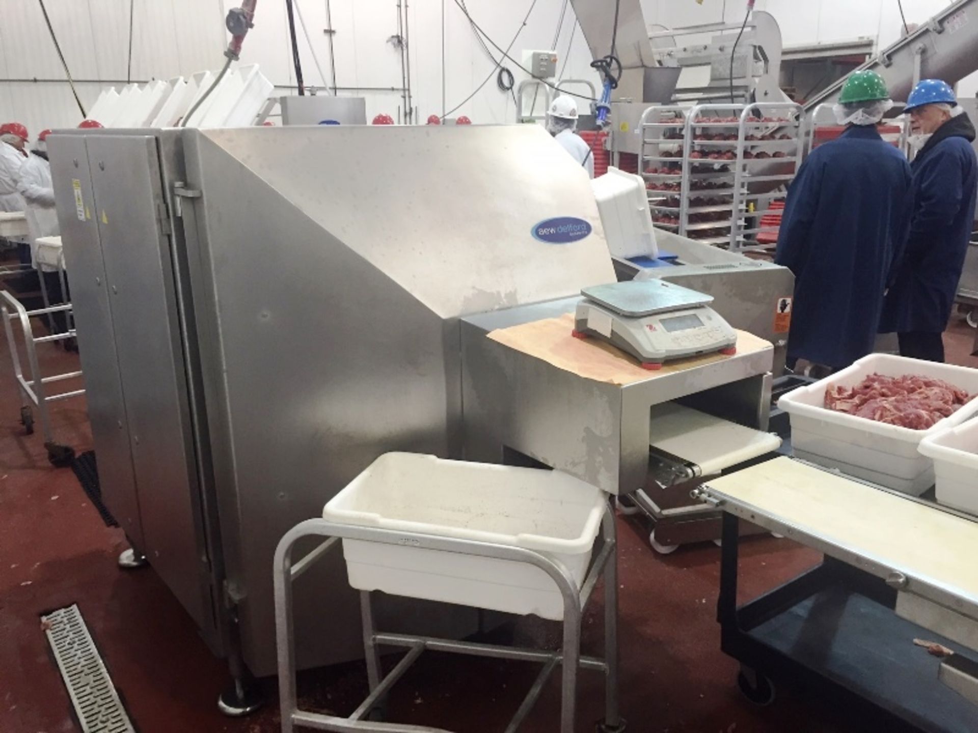 AEW Delford Mdl. SSV Vision Slicer for fresh, non frozen meats, equipped with (3) digital - Bild 2 aus 17
