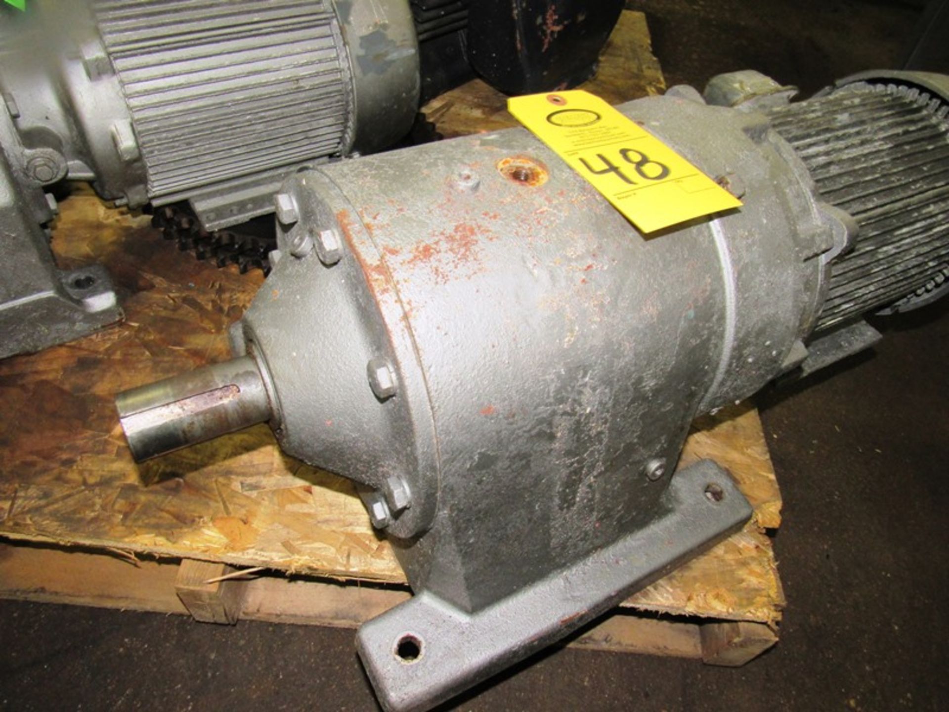 Lot (1) Motor/Gearbox, 5 h.p., 1760 RPM, 230/460 volts & (1) Motor/Gearbox, 5 h.p., 1745 RPM, 230/ - Bild 3 aus 3